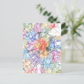 Carte Postale Plan de la ville de Moscou (Debout devant)