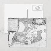 Carte Postale Plan de la Ville et du Port de Carthagène (Devant / Derrière)