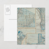 Carte Postale Plan de Lawrenceburgh (Devant / Derrière)