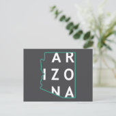 Carte Postale Plan de l'État de l'Arizona (Debout devant)
