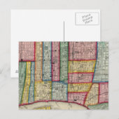 Carte Postale Plan De Philadelphie (Devant / Derrière)