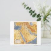 Carte Postale Plan de planification de l'opération Tempête du dé (Debout devant)