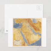 Carte Postale Plan de planification de l'opération Tempête du dé (Devant / Derrière)