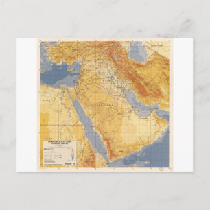 Carte Postale Plan de planification de l'opération Tempête du dé