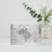 Carte Postale Plan de Washington D.C. (Debout devant)