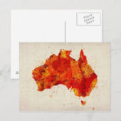 Carte Postale Plan d'eau Australie Imprimer (Devant / Derrière)