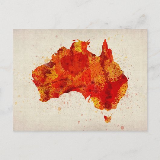 Carte Postale Plan d'eau Australie Imprimer (Devant)