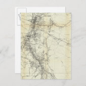 Carte Postale Plan du district de Washoe (Devant / Derrière)