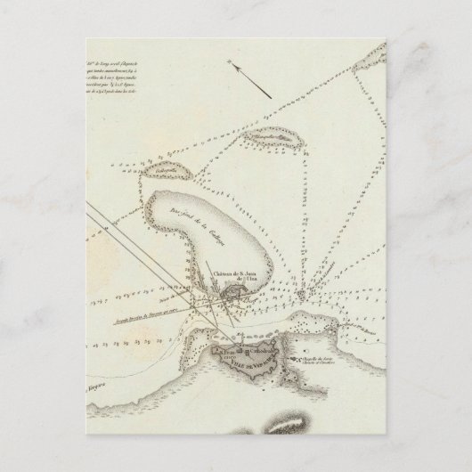 Carte Postale Plan du Port de Veracruz (Devant)