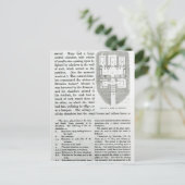 Carte Postale Plan d'une tombe à Cerveteri (Debout devant)