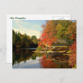 Carte Postale Plan marin du New Hampshire (Devant / Derrière)
