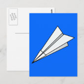 Carte Postale Plan papier (Devant / Derrière)