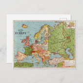 Carte Postale Plan pluriannuel (Devant / Derrière)