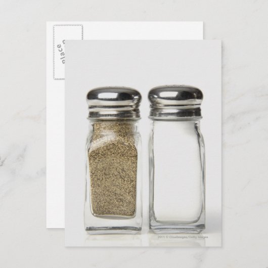 Carte Postale Plan rapproché d'un sel et d'un dispositif (Devant / Derrière)