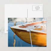 Carte Postale Plan rapproché sur attaché le bateau (Devant / Derrière)