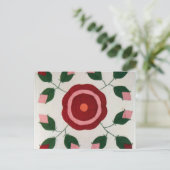 Carte Postale Planche à fleurs (Debout devant)