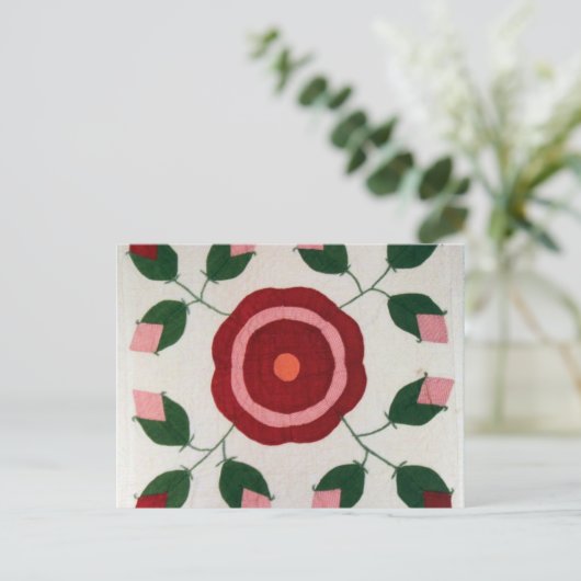 Carte Postale Planche à fleurs (Debout devant)