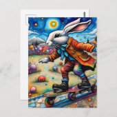 Carte Postale Planche à roulettes (Devant / Derrière)