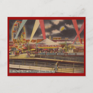 Carte Postale Planche d'amusement, Ocean City, New Jersey Vintag
