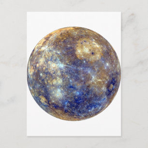 Carte Postale PLANET MERCURY v2 (système solaire) ~