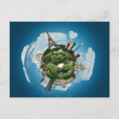 Carte postale Planet Paris (Devant)