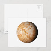 Carte Postale PLANET PLUTO (système solaire) ~~ (Devant / Derrière)