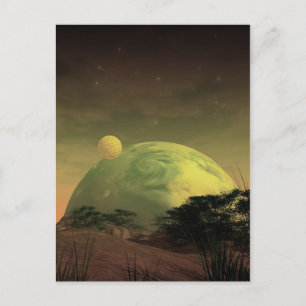 Carte postale Planet Rise
