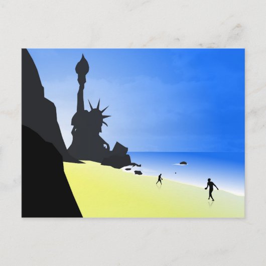 Carte postale Planète (Devant)