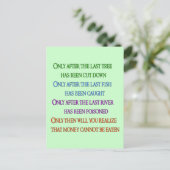 Carte Postale Planète (Debout devant)