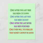 Carte Postale Planète (Devant)