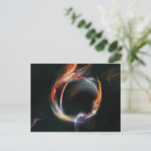 Carte Postale planète Abstraite (Debout devant)