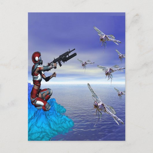 Carte Postale Planète Alien (Devant)