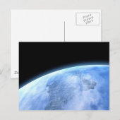 Carte Postale planète bleue (Devant / Derrière)
