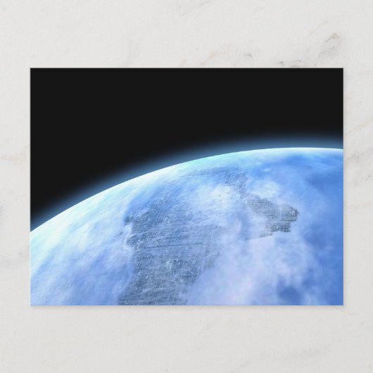 Carte Postale planète bleue (Devant)