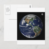 CARTE POSTALE PLANÈTE EARTH (Devant / Derrière)