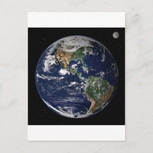 CARTE POSTALE PLANÈTE EARTH
