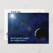 Carte Postale Planète fragile (Devant / Derrière)