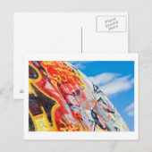 Carte Postale planète graffiti (Devant / Derrière)