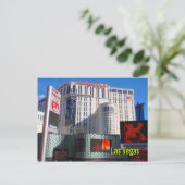 Carte Postale Planète Hollywood, Las Vegas (Debout devant)