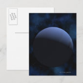 Carte Postale planète Neptune (Devant / Derrière)