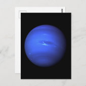 Carte Postale Planète Neptune (Devant / Derrière)