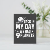 Carte Postale Planète scientifique Astronomie - Citations sur la (Debout devant)