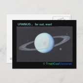 Carte postale Planète URANUS (Devant / Derrière)