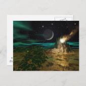 Carte Postale Planète Volcano (Devant / Derrière)