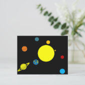 Carte Postale Planètes (Debout devant)