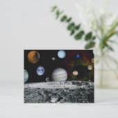 Carte Postale Planètes du système solaire (Debout devant)