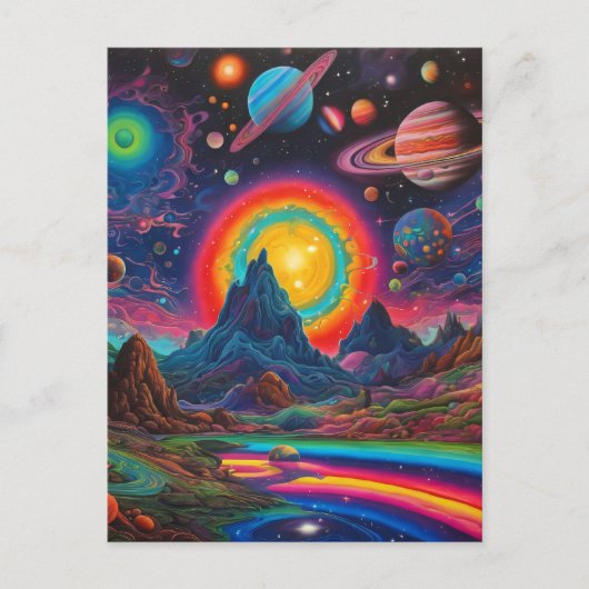 Carte Postale Planètes sauvages 2 (Devant)