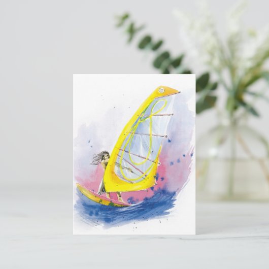 Carte Postale Planeur (Debout devant)