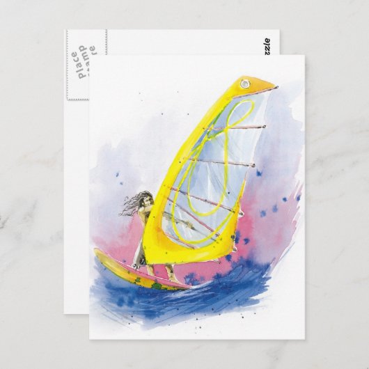 Carte Postale Planeur (Devant / Derrière)