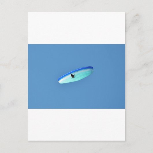 Carte Postale Planeur de para alimenté (Devant)